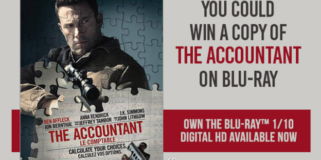Concours gagnez un Blu-ray du film The Accountant