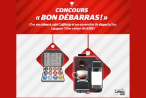 Concours gagnez un Ensemble Machine à café Caffitaly