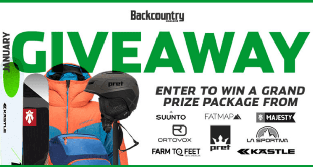 Concours gagnez un Ensemble cadeaux Backcountry Magazine