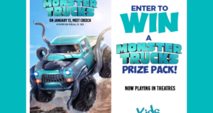 Concours gagnez un Ensemble cadeaux du film Monster Trucks