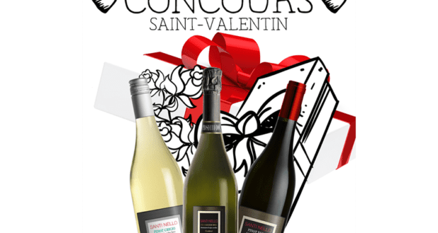 Concours gagnez un ensemble cadeau de Saint-Valentin