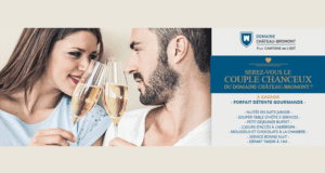 Concours gagnez un forfait détente gourmande au Domaine Château-Bromont