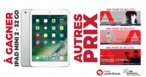 Concours gagnez un iPad Mini 2 de 32 GO