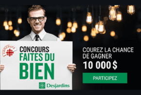 Concours gagnez un montant de 10000$