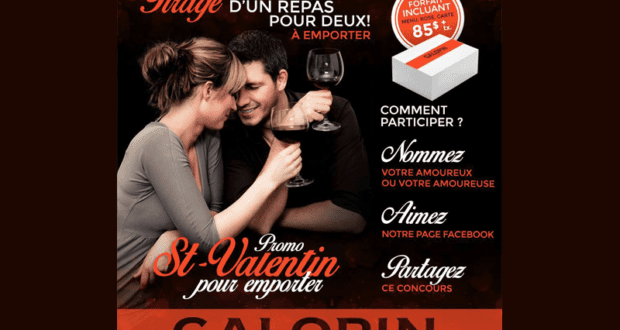 Concours gagnez un repas pour deux personnes