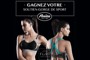 Concours gagnez un soutien-gorge de sport Anita Active