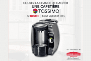 Concours gagnez une cafetière Bosch Tassimo