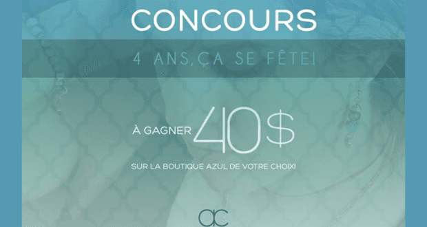 Concours gagnez une carte-cadeau Azul Collection de 40$