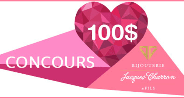 Concours gagnez une carte-cadeau Bijouterie de 100$