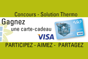 Concours gagnez une carte de crédit VISA prépayée de 50$