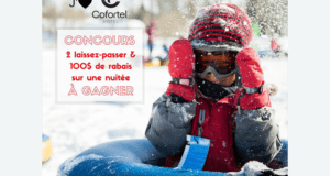 Concours gagnez une nuitée à l'Hôtel Cofortel