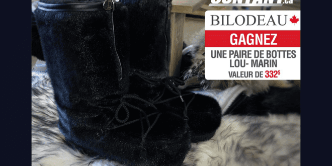 Concours gagnez une paire de bottes Lou-Marin