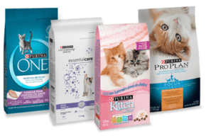 Coupon de 5$ à l’achat de nourriture pour chatons Purina