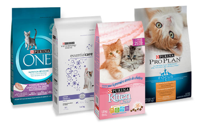 Coupon de 5$ à l’achat de nourriture pour chatons Purina