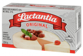 Fromage à la crème Lactantia Original à 1.50$