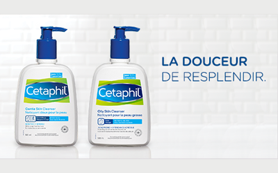 Rabais de 2$ à l’achat de nettoyant Cetaphil