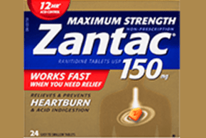 Rabais de 2$ à l'achat d'un produit Zantac
