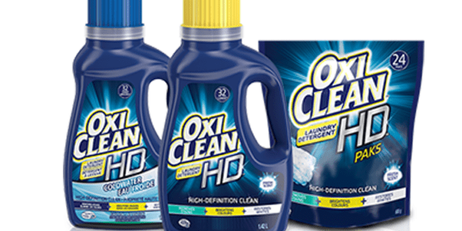 Remise postale sur les détergents à lessive OxiClean