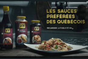 Une sauce VH en pochette pour 0.47$