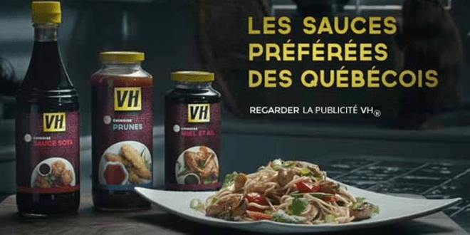 Une sauce VH en pochette pour 0.47$