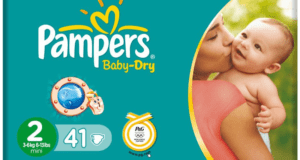 8$ d’économies sur des couches Pampers