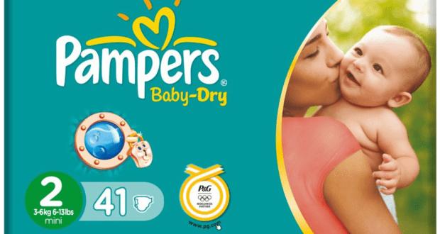 8$ d’économies sur des couches Pampers