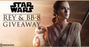 Concours gagnez 1 Figurines de collection Star Wars Rey & BB-8