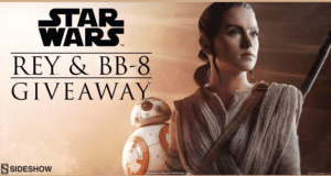 Concours gagnez 1 Figurines de collection Star Wars Rey & BB-8