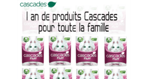 Concours gagnez 1 an de produits Cascades
