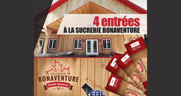 Concours gagnez 4 entrées à la SUCRERIE BONAVENTURE