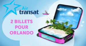 Concours gagnez des Billets d'avion pour Orlando, Florida