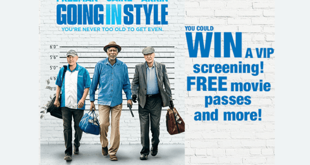 Concours gagnez des Billets pour le film Going in Style