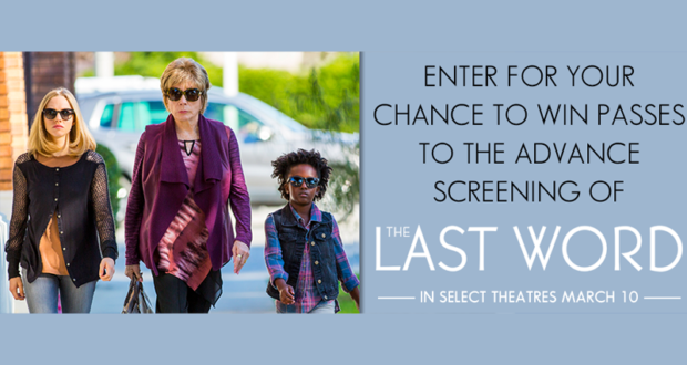 Concours gagnez des Billets pour le film The Last Word