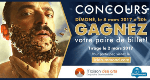 Concours gagnez des Billets pour le spectacle de Dimoné