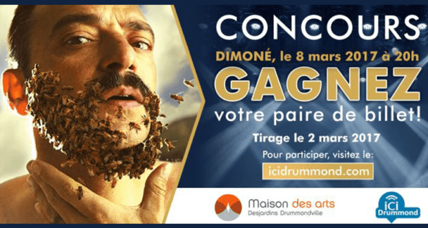 Concours gagnez des Billets pour le spectacle de Dimoné