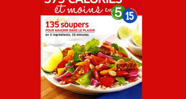 Concours gagnez des Livres Soupers en 375 calories ou moins en 5 ingrédients...