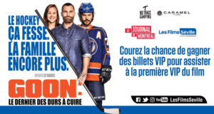Concours gagnez des billets du film Goon Le dernier des durs à cuire