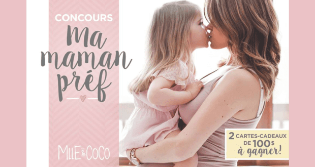 Concours gagnez deux cartes-cadeaux Mlle et Coco de 100$