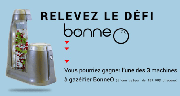 Concours gagnez l'une des 3 machines à gazéifier BonneO