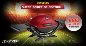 Concours gagnez un BBQ portatif Weber