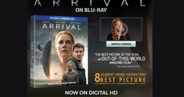 Concours gagnez un Blu-ray du film Arrival