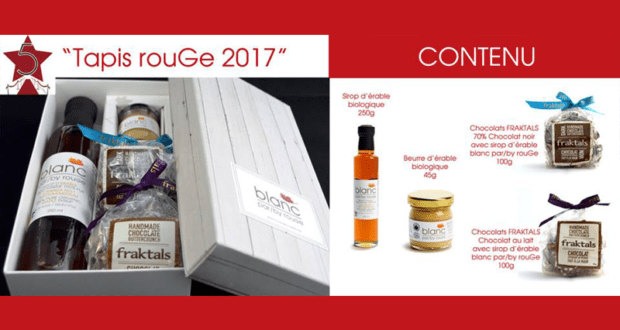 Concours gagnez un Coffret Les produits blanc par rouGe