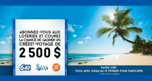 Concours gagnez un Crédit-voyage d'une valeur de 2500 $