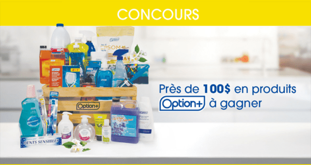 Concours gagnez un Panier rempli de produits pour vous faciliter la vie