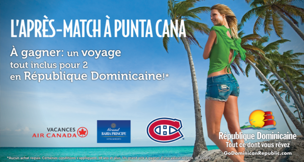 Concours gagnez un Voyage à l'hôtel Grand Bahia Principe Resort à Punta Cana