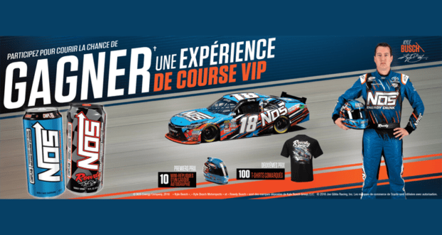 Concours gagnez un Voyage pour voir une course de NASCAR en 2017