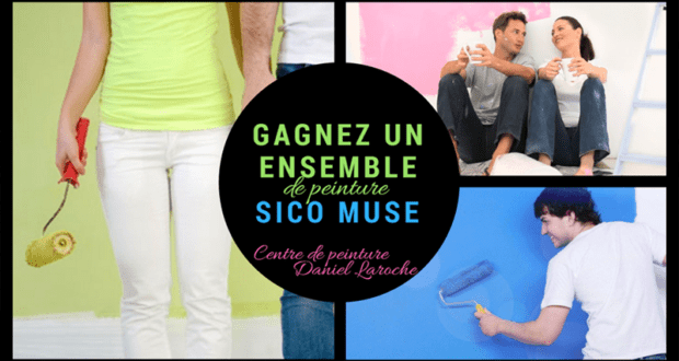 Concours gagnez un ensemble de peinture SICO de 200$