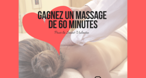 Concours gagnez un massage de 60 minutes