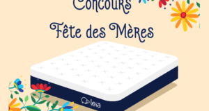 Concours gagnez un matelas Leia de la grandeur de votre choix