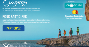 Concours gagnez un voyage dune semaine tout inclus pour 2 a Punta Cana